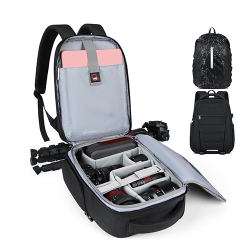 Customizable Camera Compartment, Safety Protection&Anti-theft, Crafted from premium,waterproof, and durable Oxford fabric Convenient&Practical large size&Large Capacity