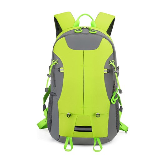 Reflective Motorcycle Backpack Lightweight, Water Resistant Casual Daypack with Laptop Pocket for Safe Commuter