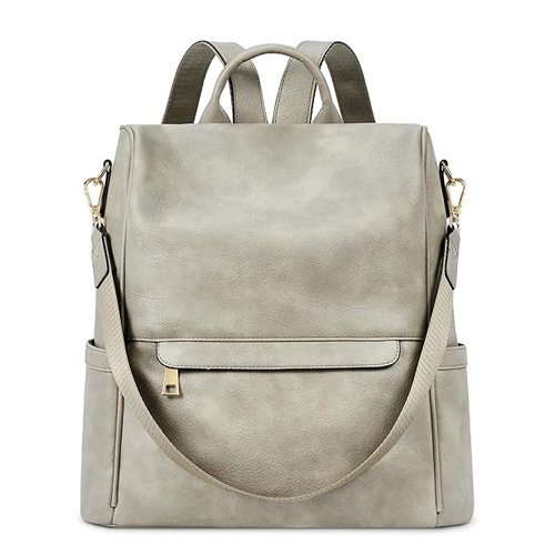 Stylish Leather Backpack