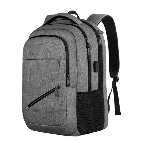 17 inch Business Flight Approved Carry on Laptop Backpack, TSA Large Computer Backpack for Men Women with USB Port and Trolley Sleeve