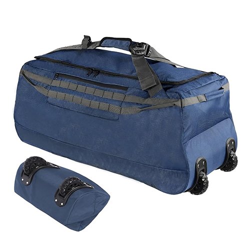 85L、120L、140L Foldable Duffle Backpack with Wheels, Large Travel Duffel Bag
