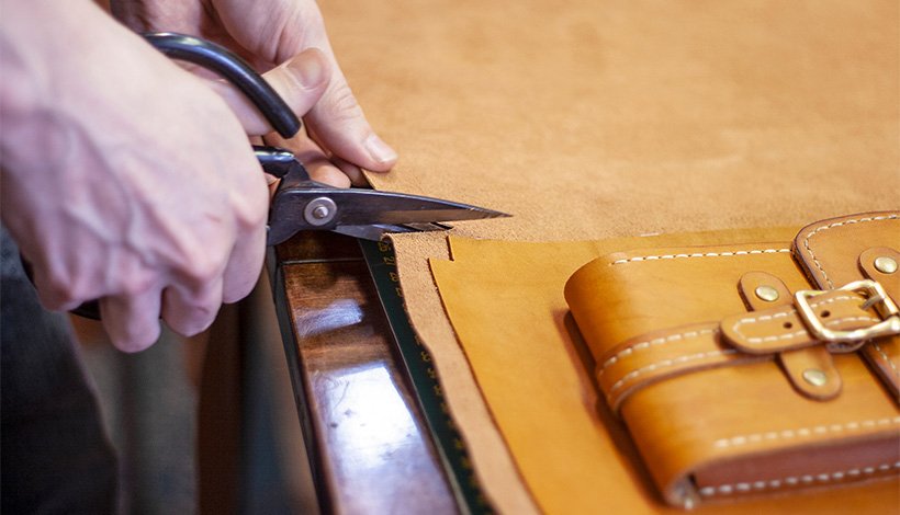 leather backbags factory in China