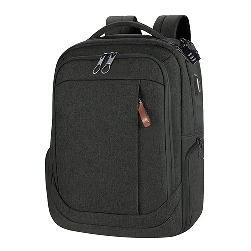 Black Large Capacity College Backpack