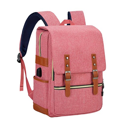 Casual Button Backpack