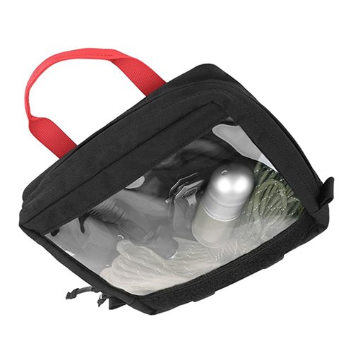 Clear Hook and Loop Bag