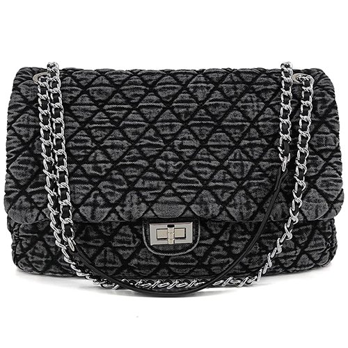 Crossbody Flap Tote Bag