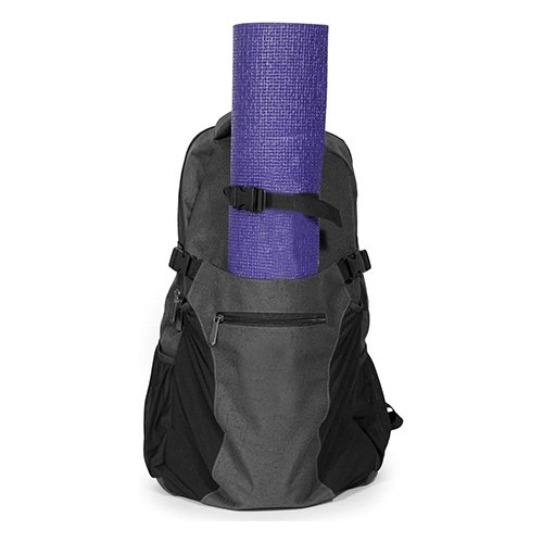 Dark Grey Yoga Backpack