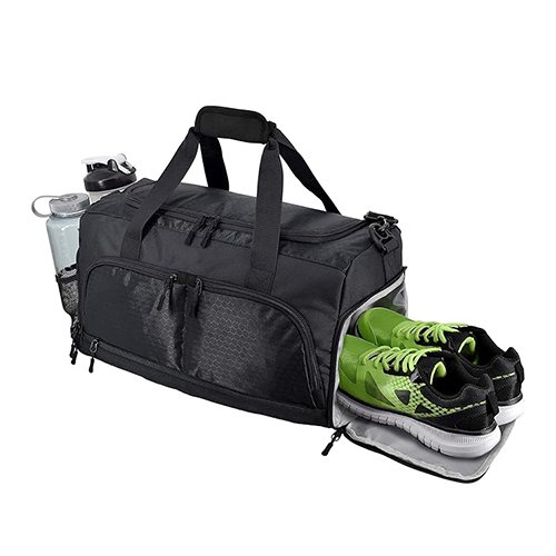 Durable Black Football Bag