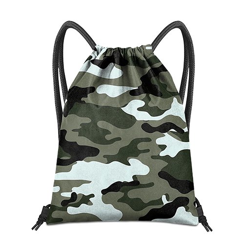 Green Camouflage Gymnastics Backpack