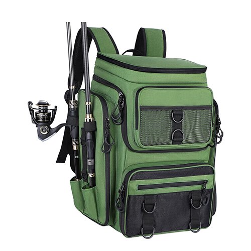 Green Fishing Backpack