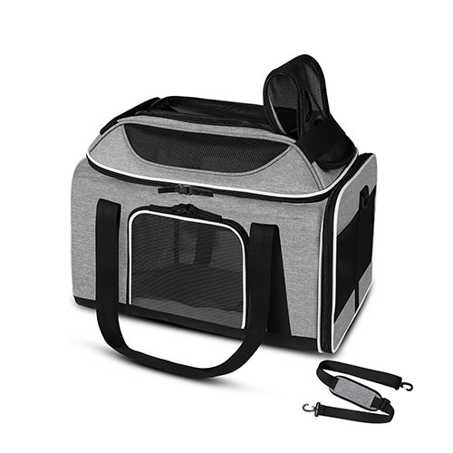Grey Cat Bag