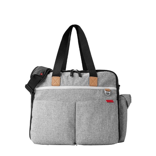 Grey Diaper Bag