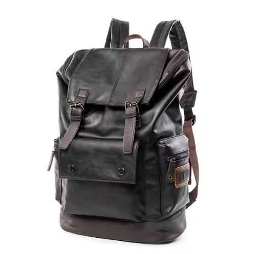 Kewei SN305 Wateproof bottom leather backpacks with duct cover