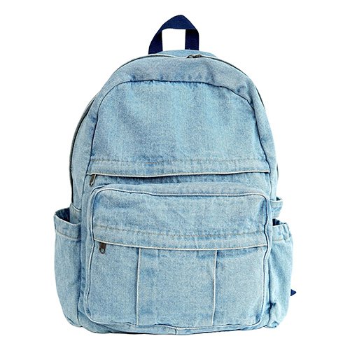 Lightweight Denim Backpack