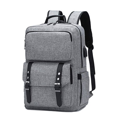 Rectangle Men College Backpack