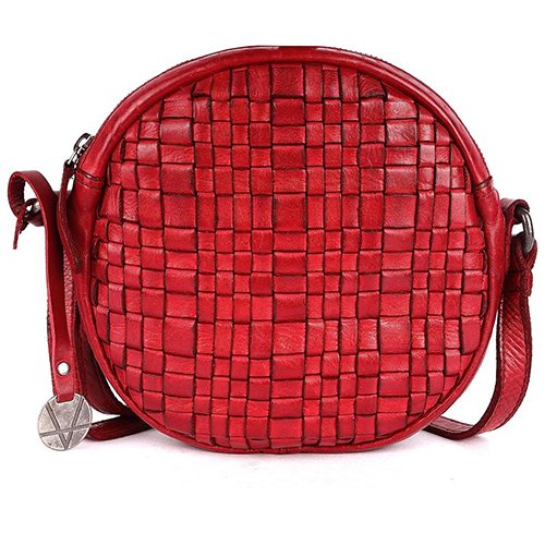 Red Round Bag