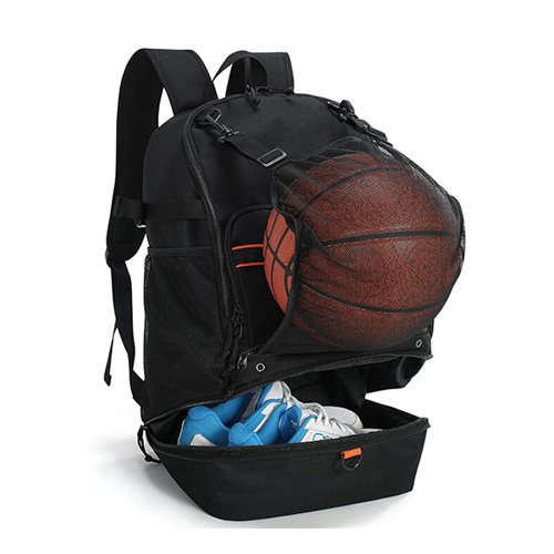 Zipper Basketball Backpack