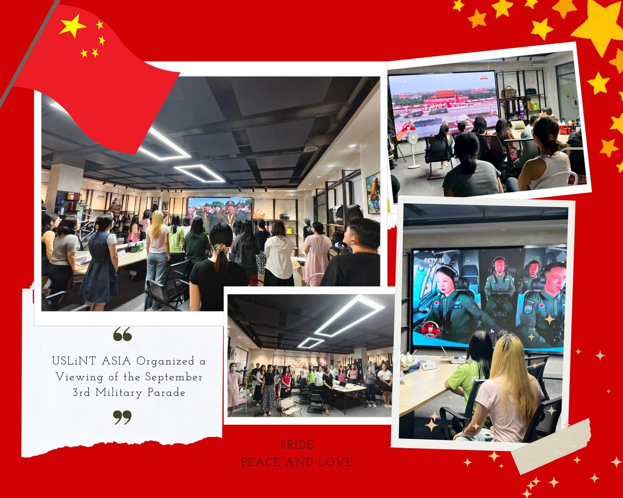 Chinese bag and backpack manufacturer Kewei Watches Military Parade