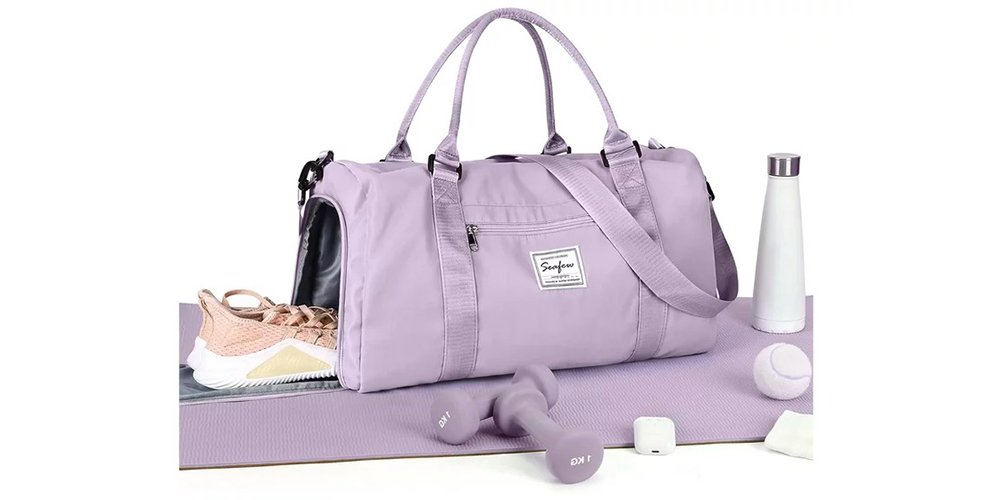 Gym Bag with Independent Shoe Pocket