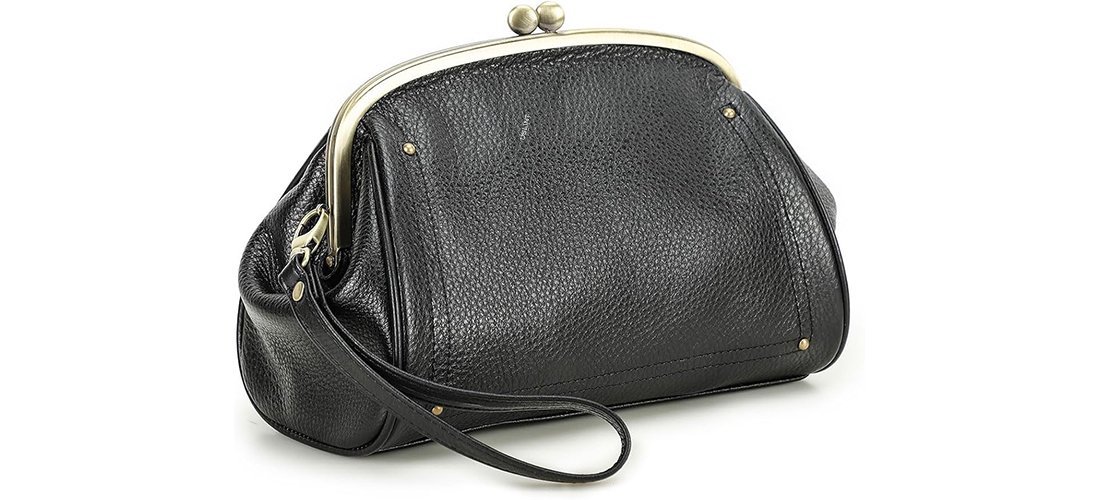 Kiss Lock Closure handbag