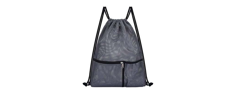 Mesh Drawstring Backpack