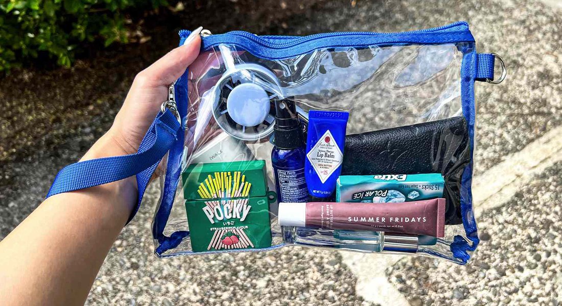 clear crossbody bags manufacturer