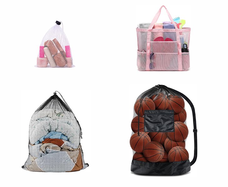 custom mesh bag size