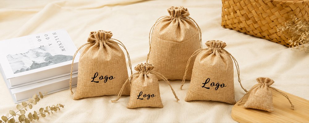 Promotional Drawstring Gift Bags