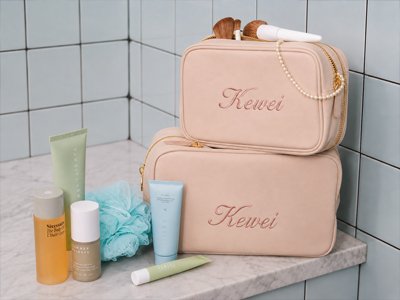 custom nylon makeup bag