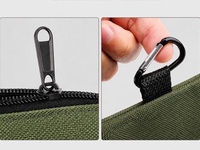 tool bag zipper
