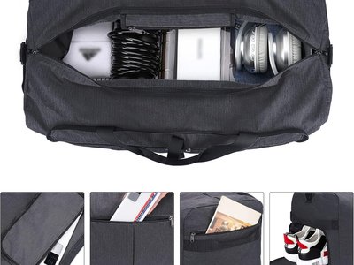 travel bag storage design
