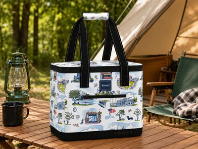woven labels insulated bag